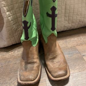 Anderson Bean square toe boots